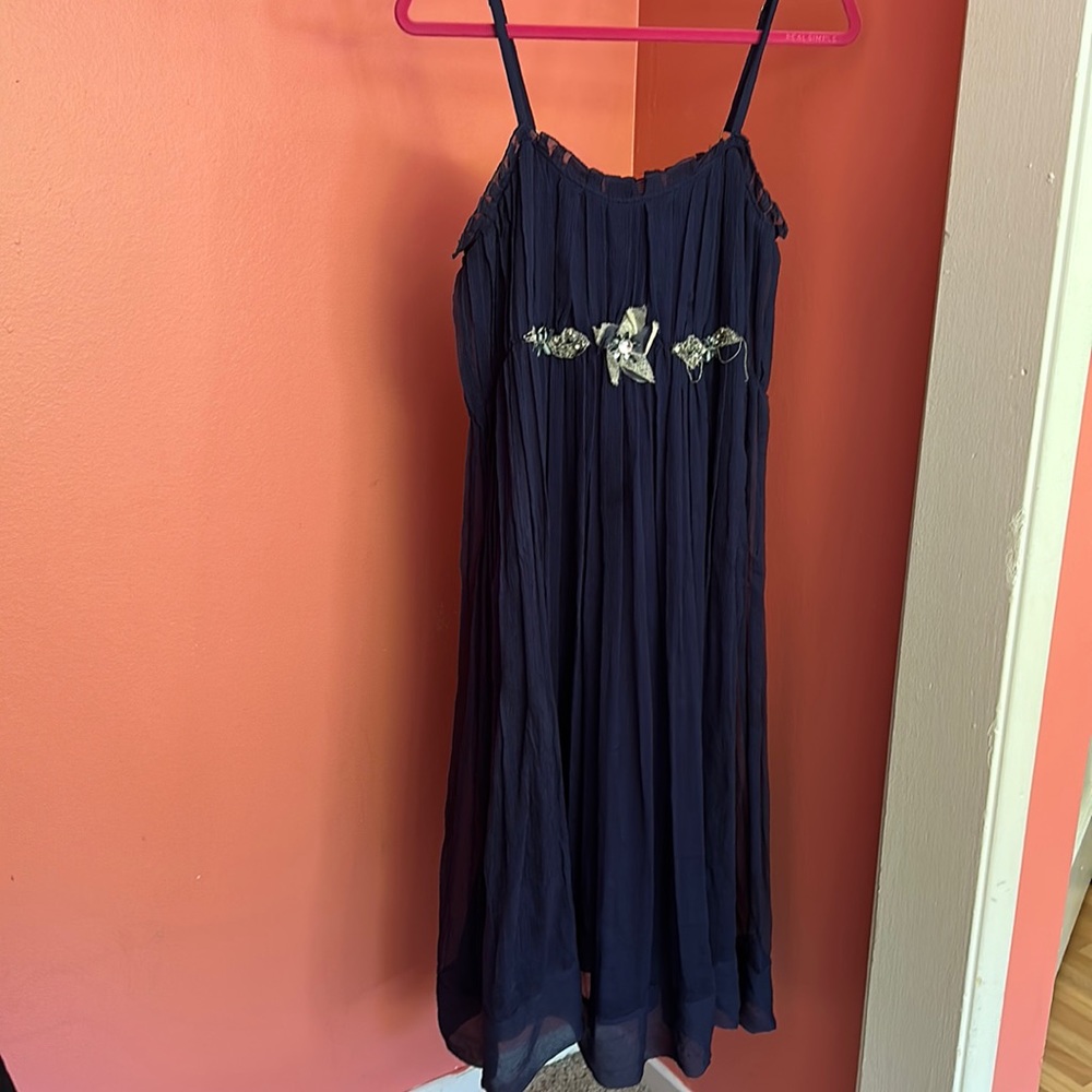 Rebecca Taylor navy blue cocktail dress. Size 8